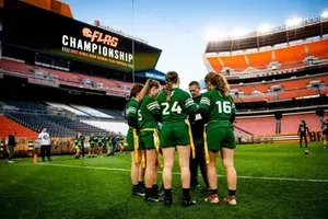 Browns Stafium, playsite | T3 Turf Legends Flag Football.