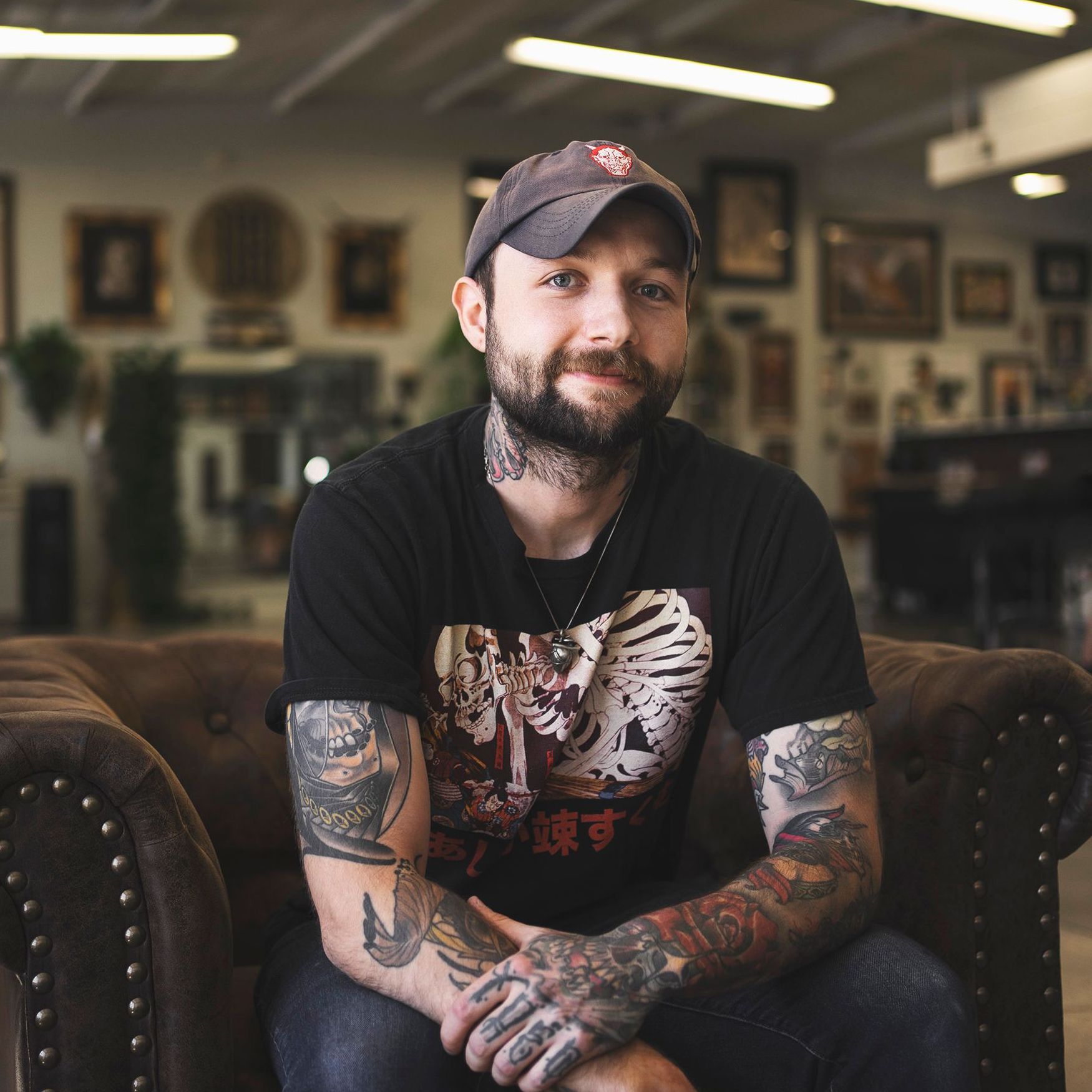 Wolf and Goat Tattoo