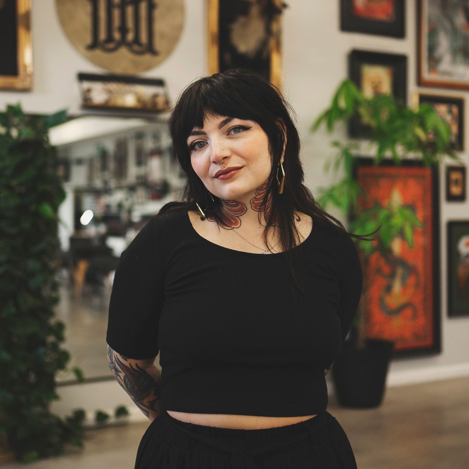 Wolf and Goat Tattoo