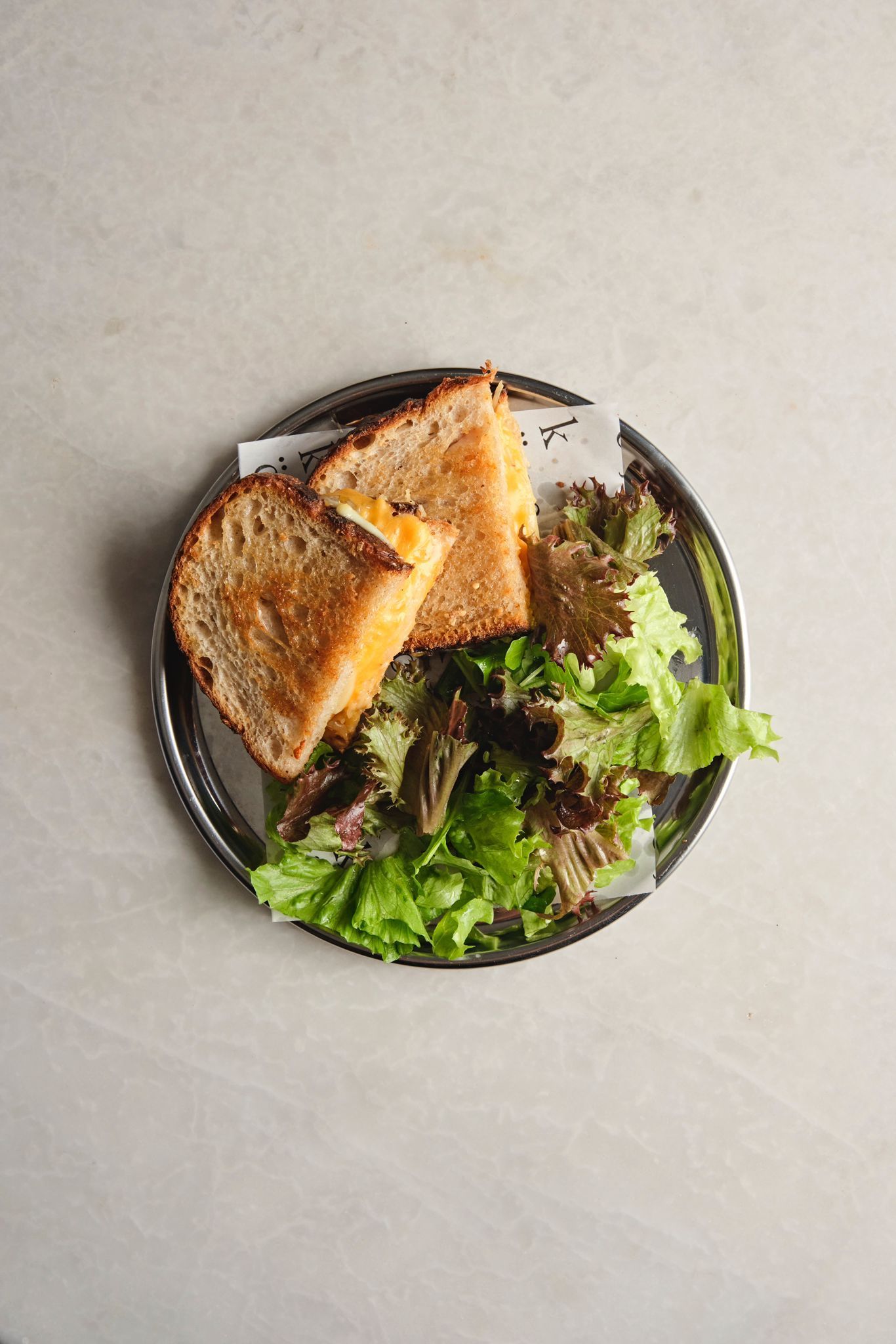 <b>3 cheese toast</b><br>smoked circassian cheese, grilled cheese, cheddar, ajika (315gr.)