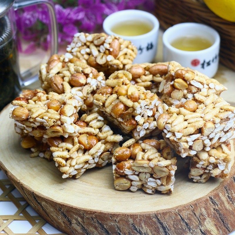 【美食村食品】米香花生酥220g*30包