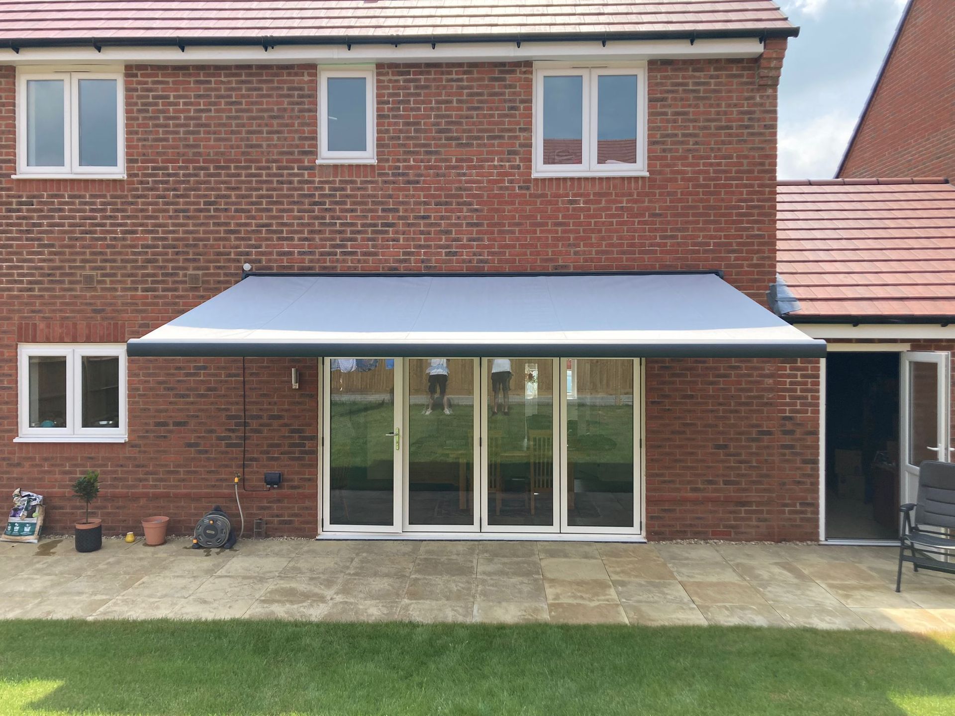 RA Solar Powered Awning 3.5m Full Cassette Awning