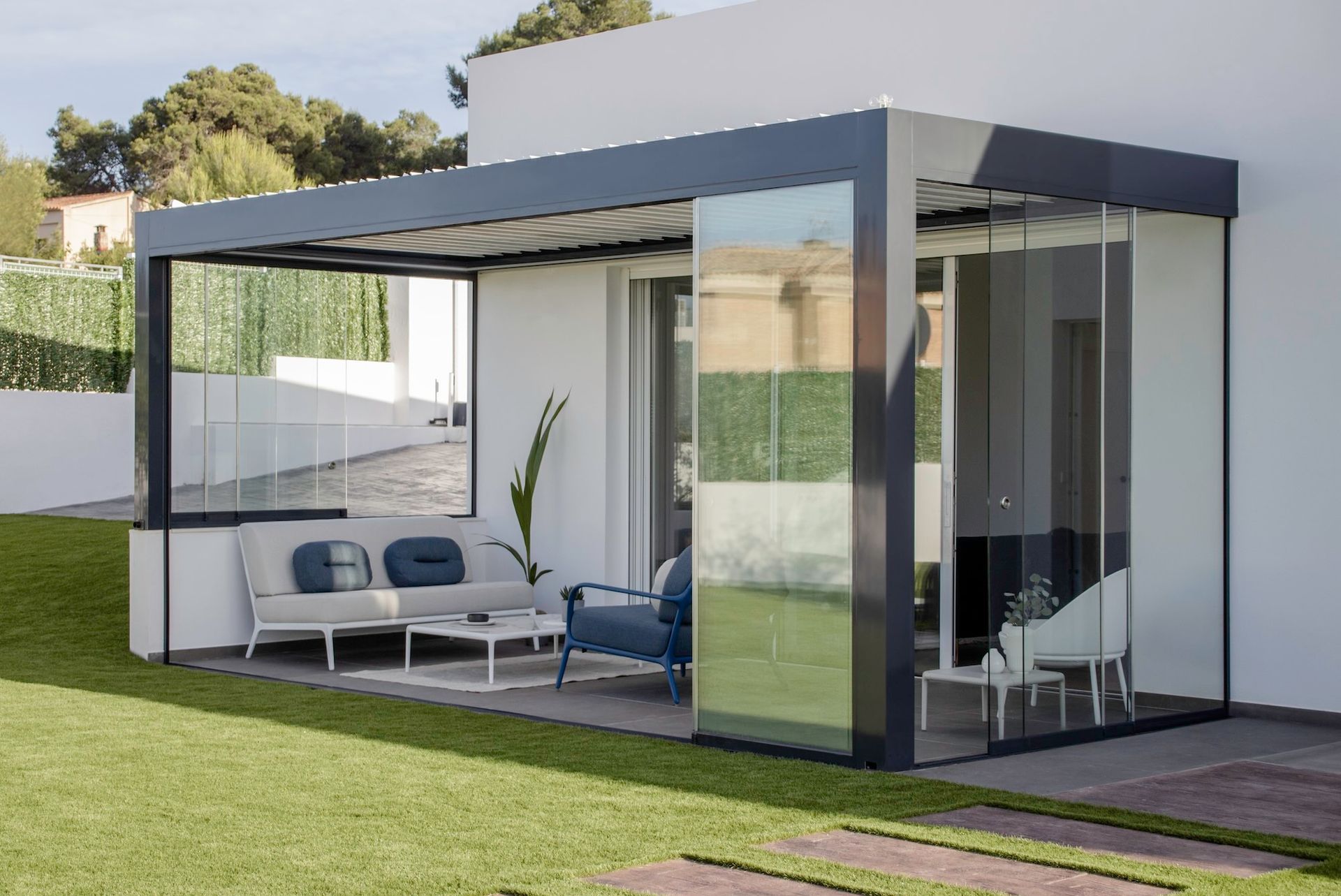 Awnings and Glass Rooms