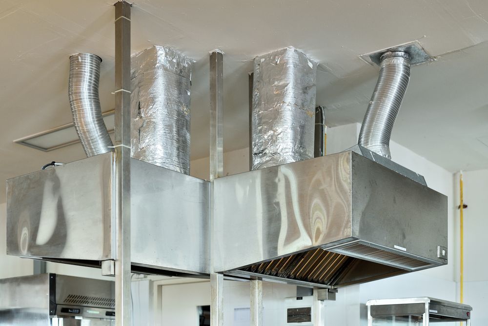 Stainless Steel Commercial Kitchen Exhaust Hood — Refrigeration & Air Supplies (South Coast) In Wollongong, NSW