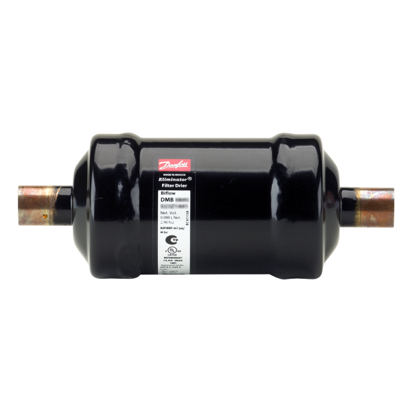 Black Danfoss Filter-drier With Copper — Refrigeration & Air Supplies (South Coast) In Wollongong, NSW