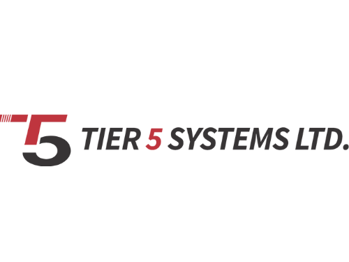 It is a logo for tier 5 systems ltd.