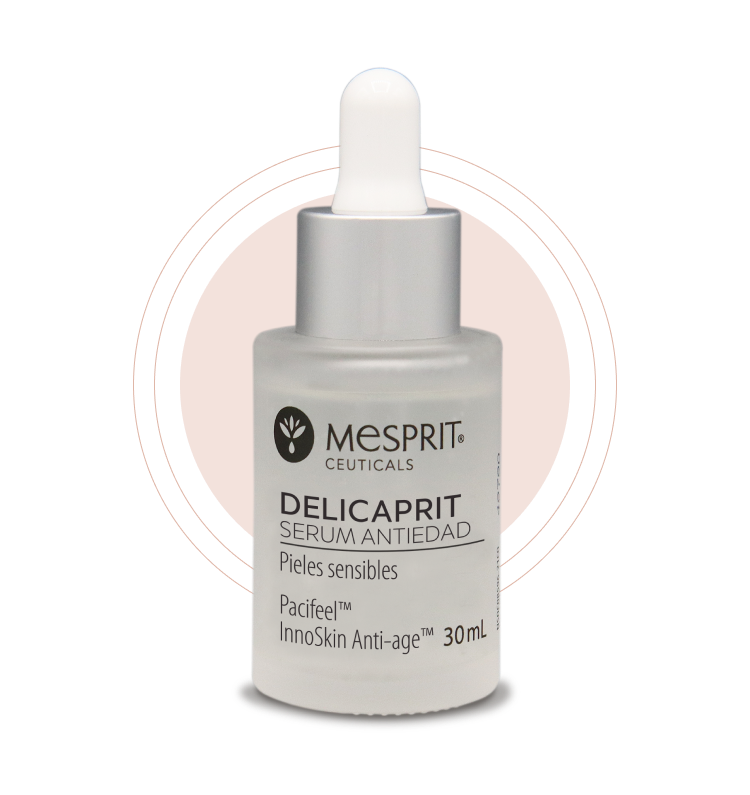 Una botella de mesprit delicaprit serum antiedad