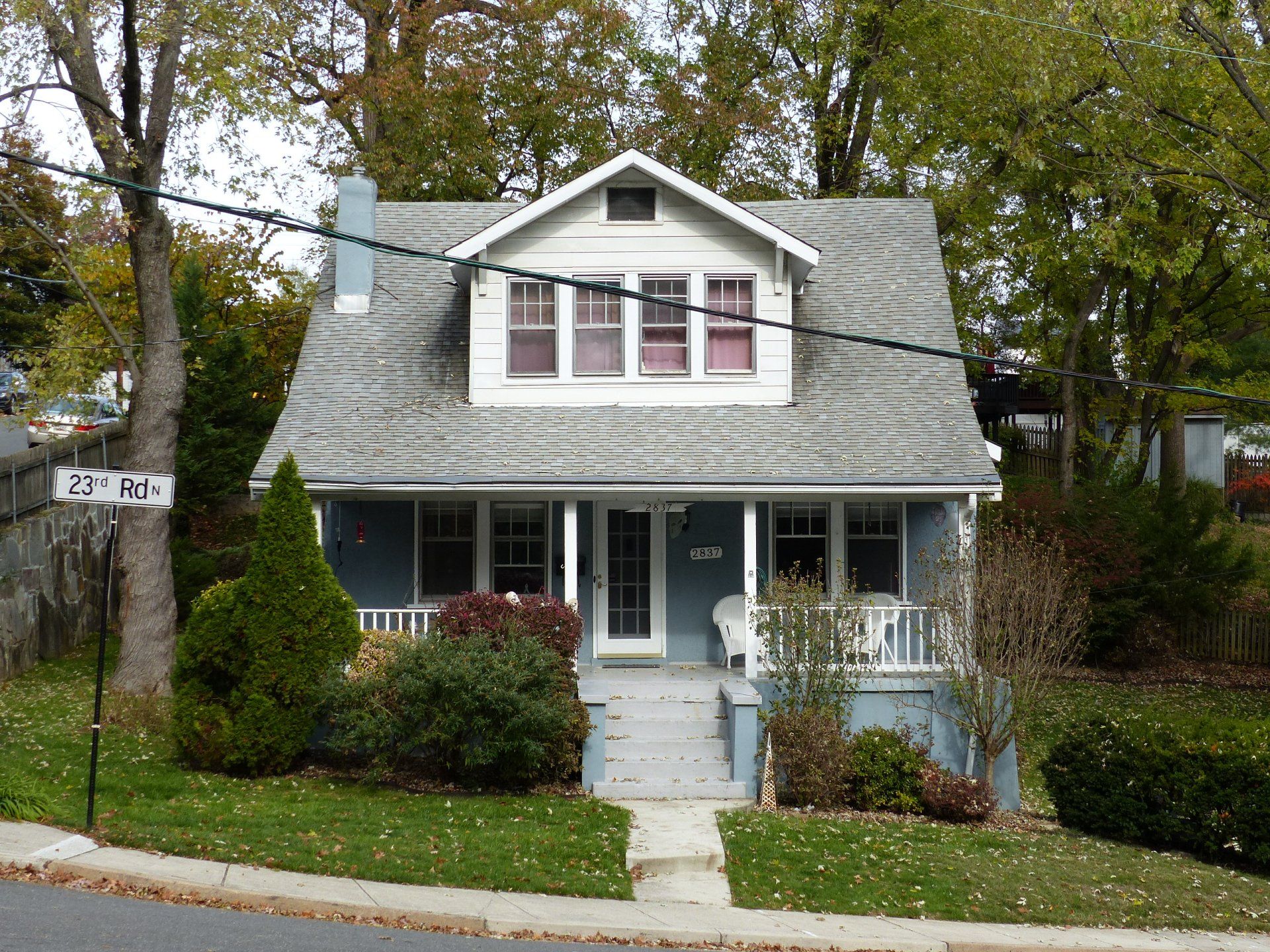 small two-story house