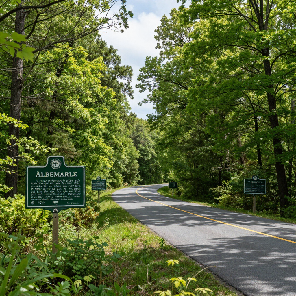 journey through the Albemarle Highway