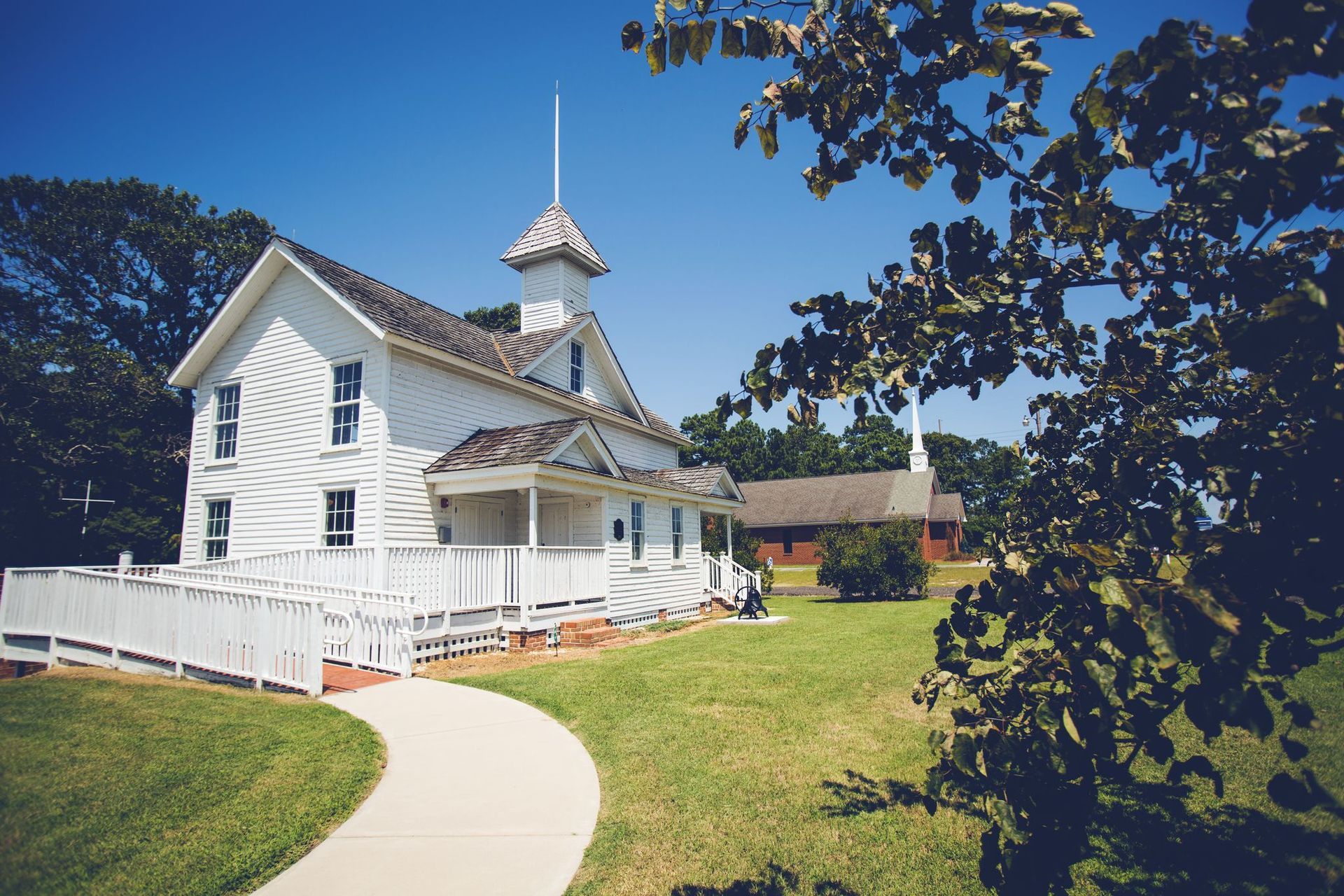 Historic Jarvisburg NC Restored Colored School | Historic Albemarle Highway