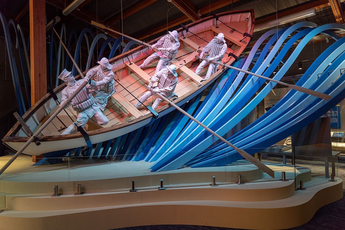Lifeboat Rescue | Graveyard of the Atlantic | Historic Albemarle Highway