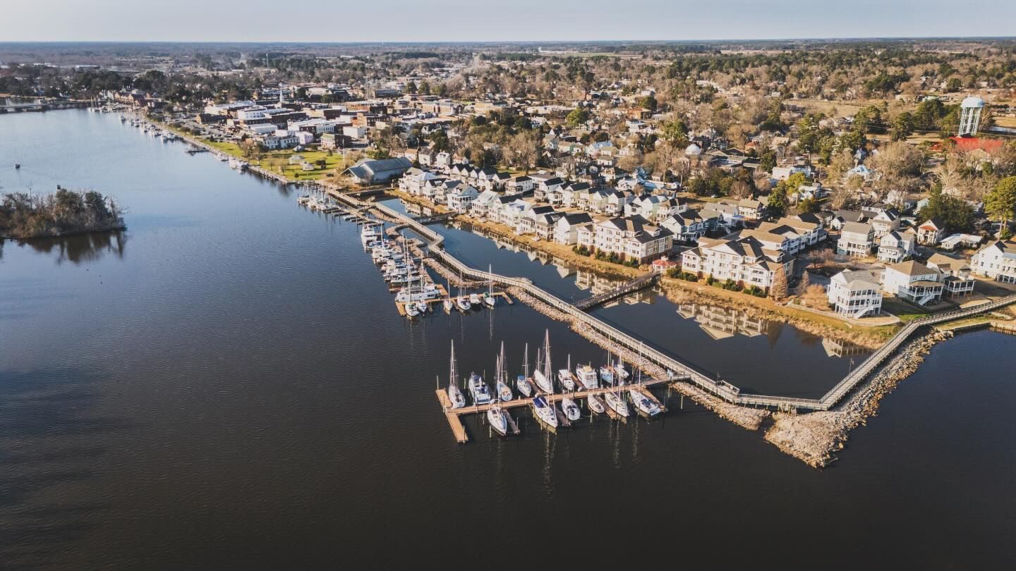 Pamlico River Waterfront in Little Washington NC Waterfront