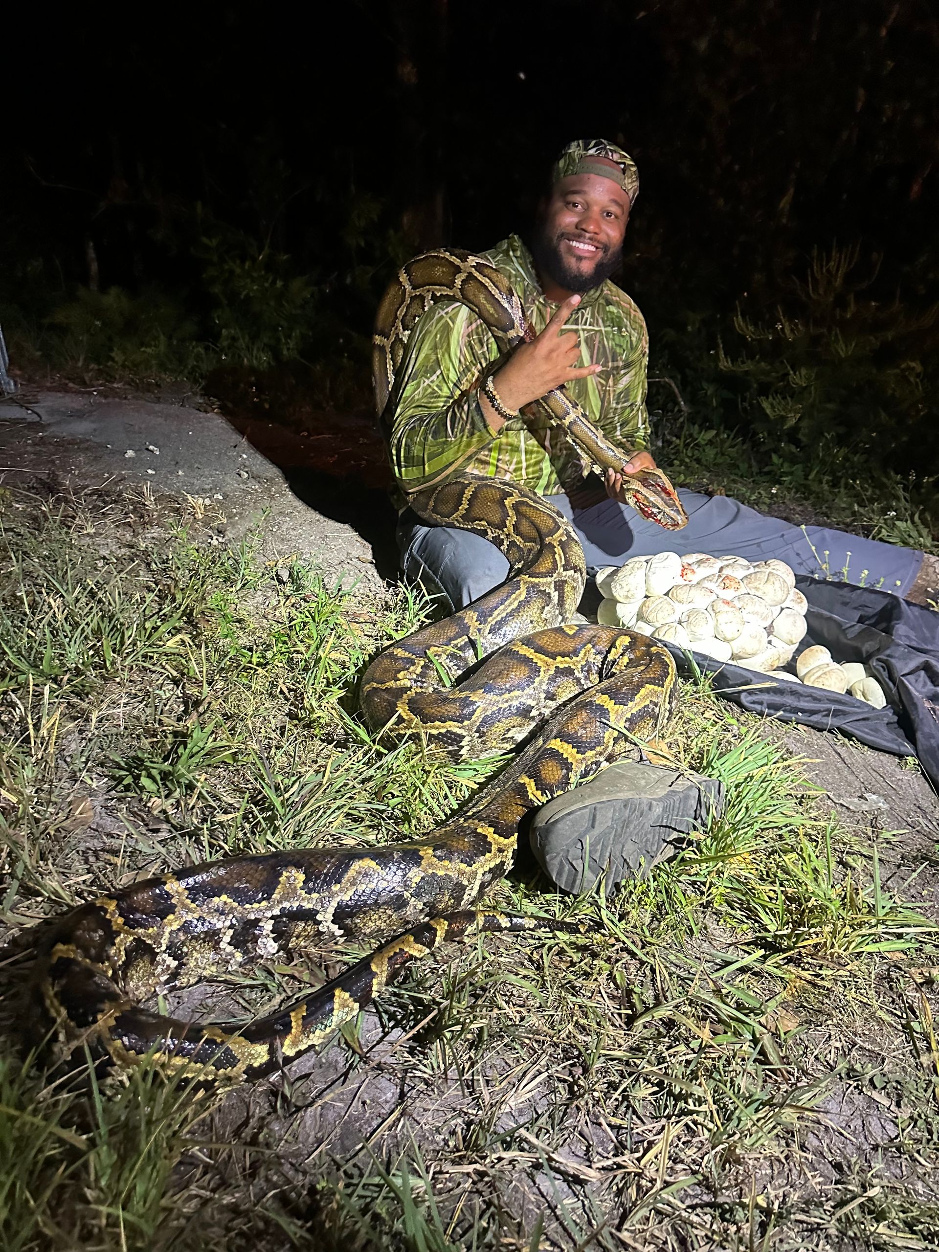 Guided Python Hunt in Florida | Hunt Invasive Python In The Everglades