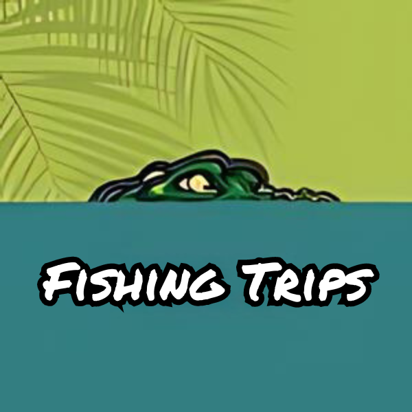 Fishing in the Everglades on an Airboat