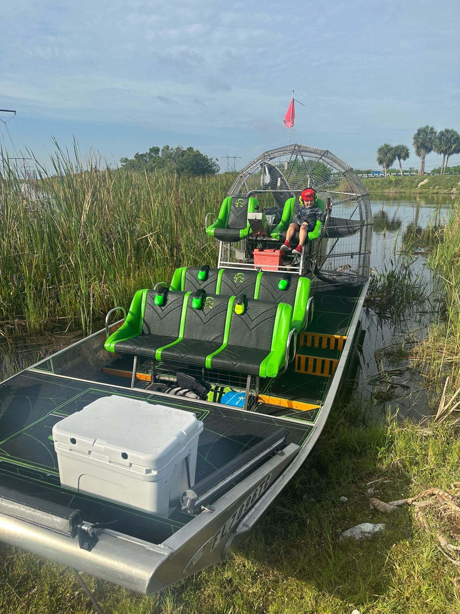 Epic Airboat Tours' Custom Built Airboat