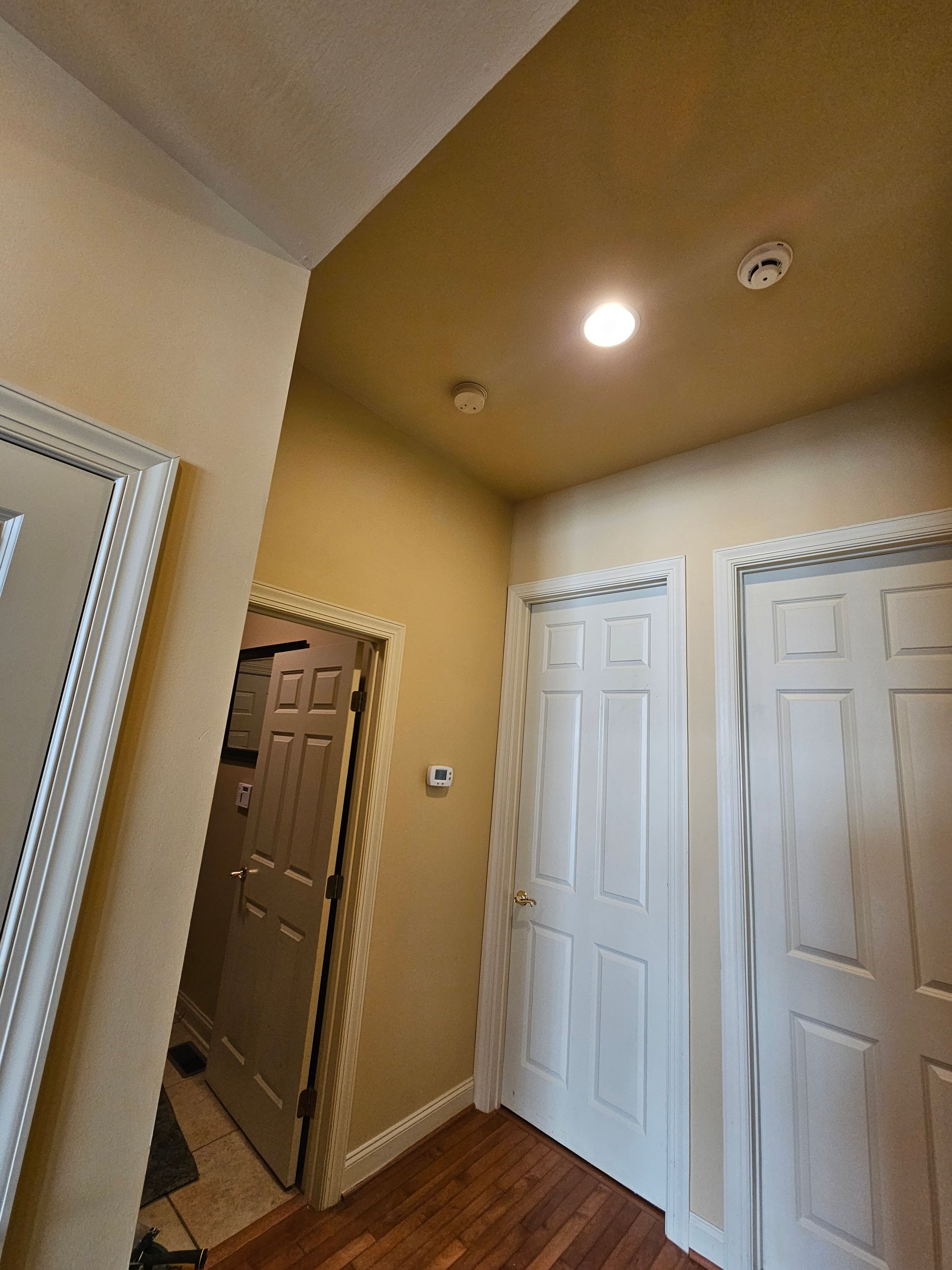 Drywall repair. Westerville interior painting project. 