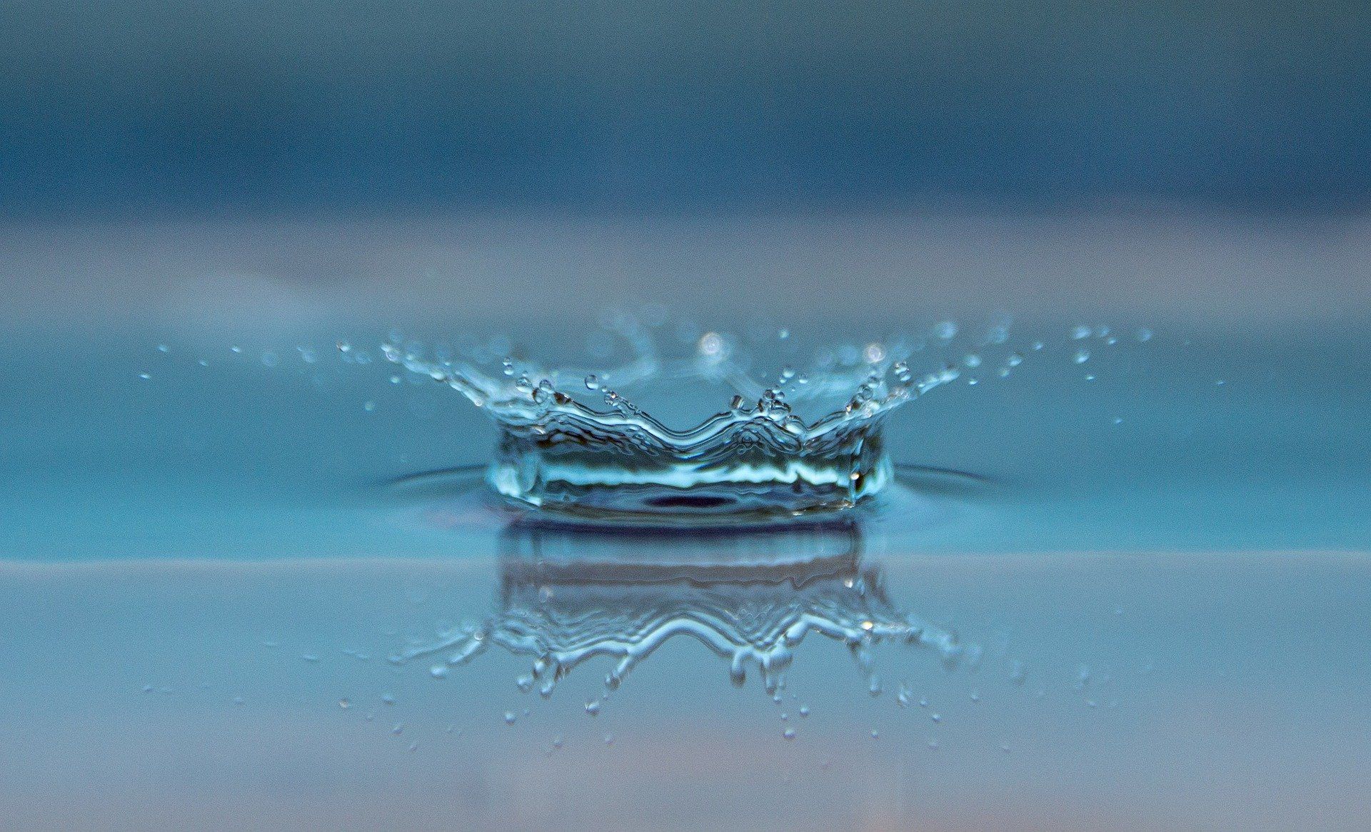 a still shot of a movement in water splash