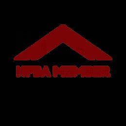 Red roof-shaped logo above red “DIPA MANDIRI” text on a black background