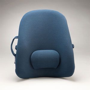 Back support brace used for posture and lower back pain relief during physiotherapy