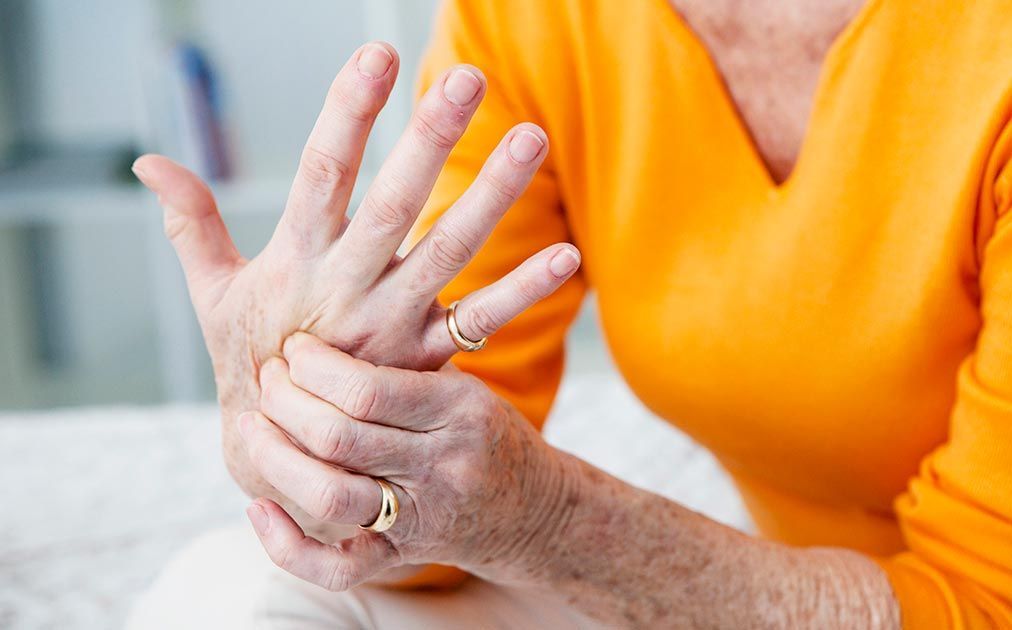Hand and joint pain treated with physiotherapy for improved mobility and function