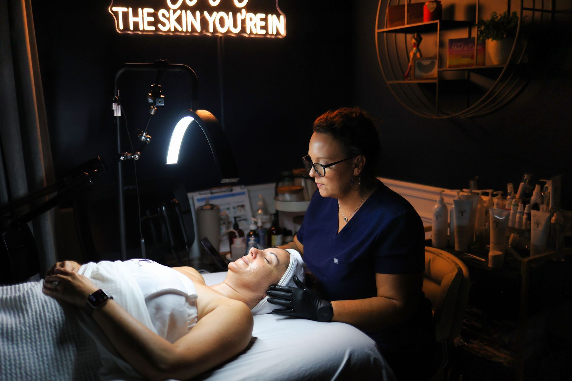 Specialty facial treatment options at Hans Esthetics in Plainfield, IL