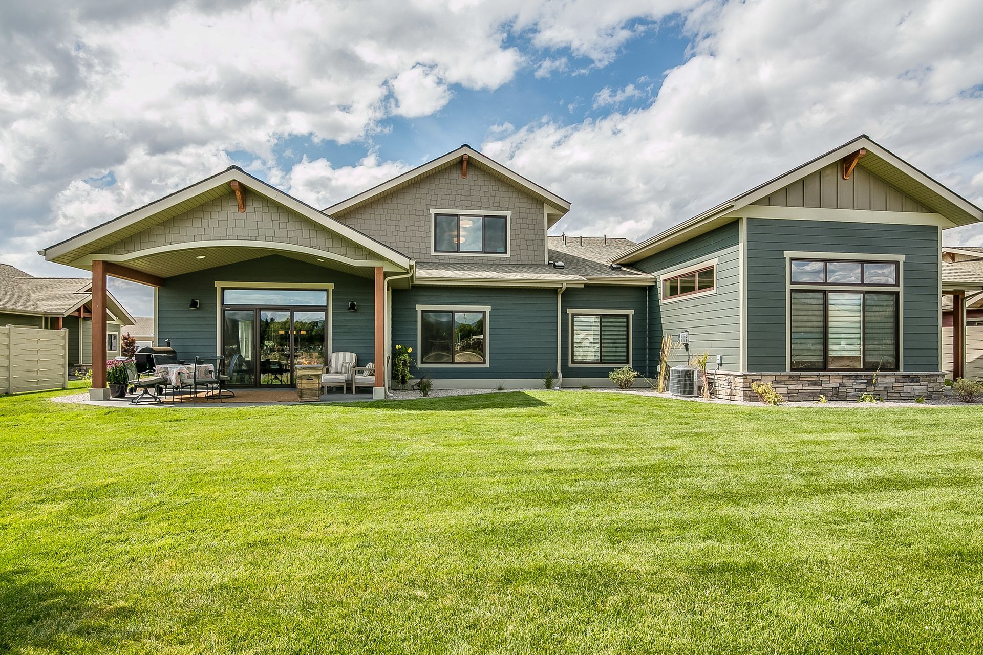 Two Toned Colored House Exterior - Waverly, IA - JD Builders, LLC
