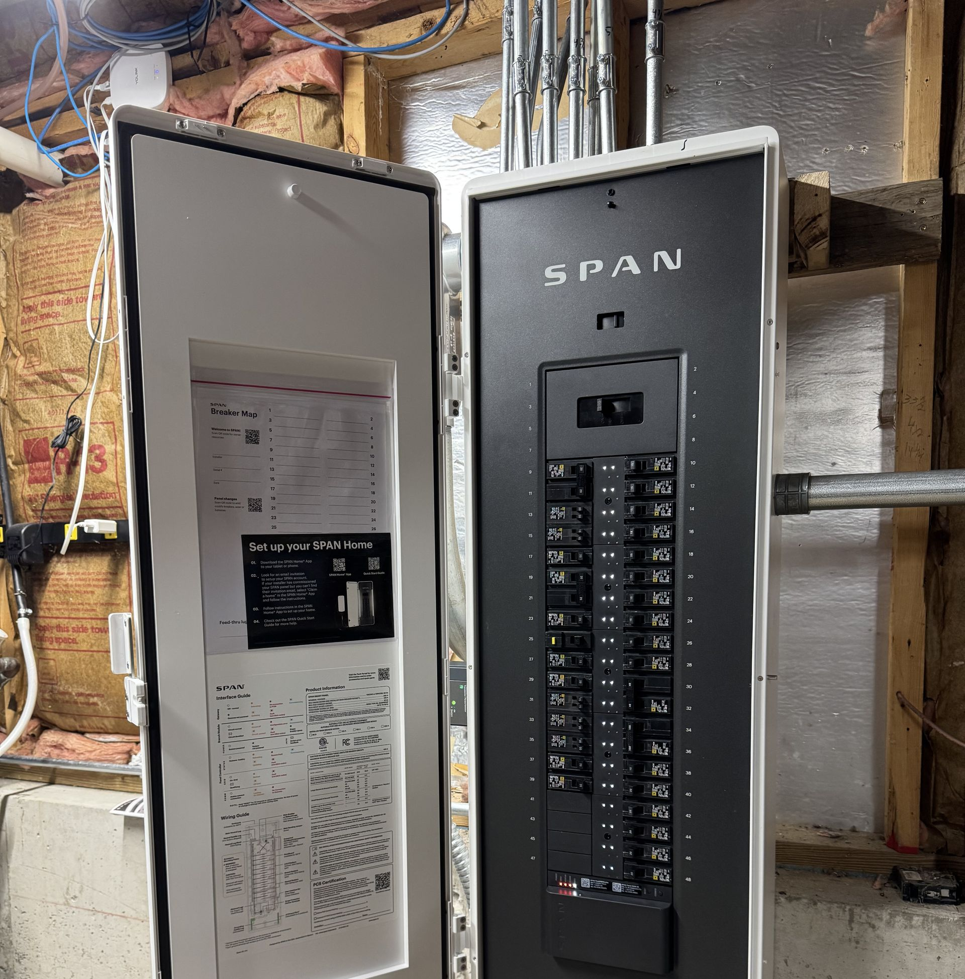 SPAN Panel Installed