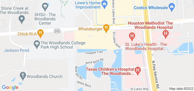 Map of business location