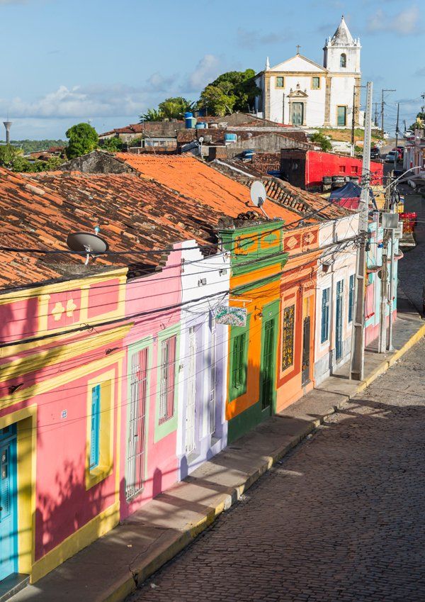 A Recife, la beauté de l’architecture coloniale est rehaussée par les bâtiments modernes.