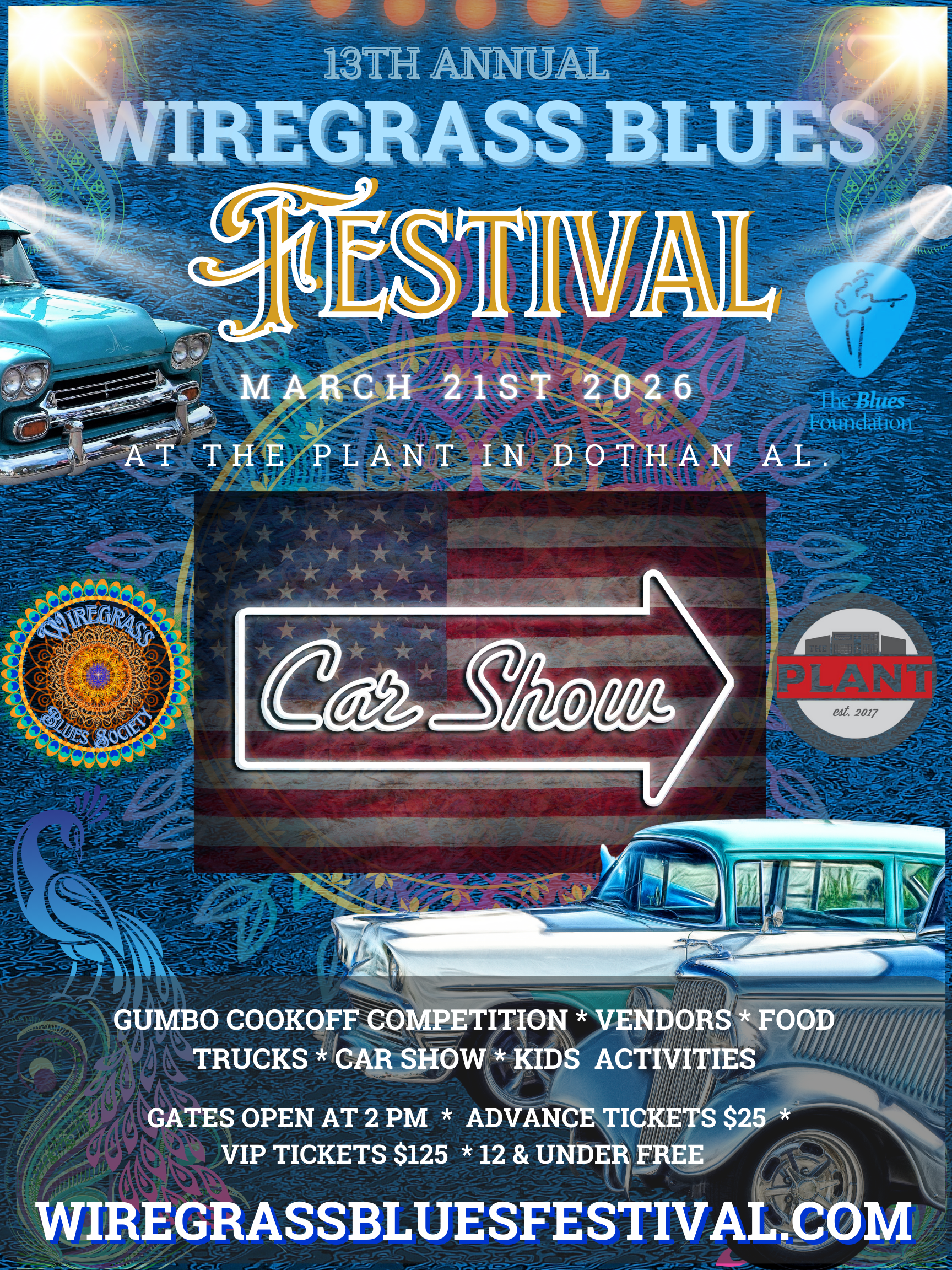 Wiregrass Blues Festival Car Show