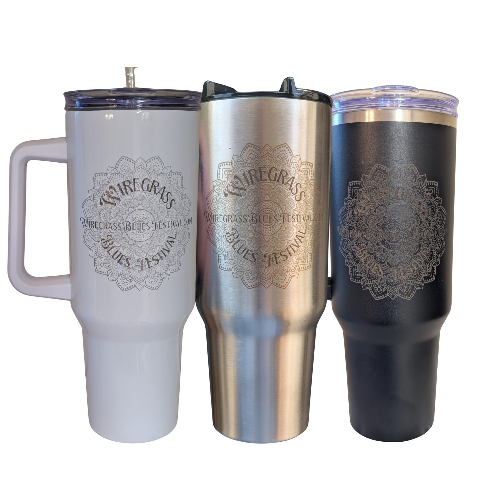 Wiregrass Blues Festival 40 oz Insulated Tumbler
