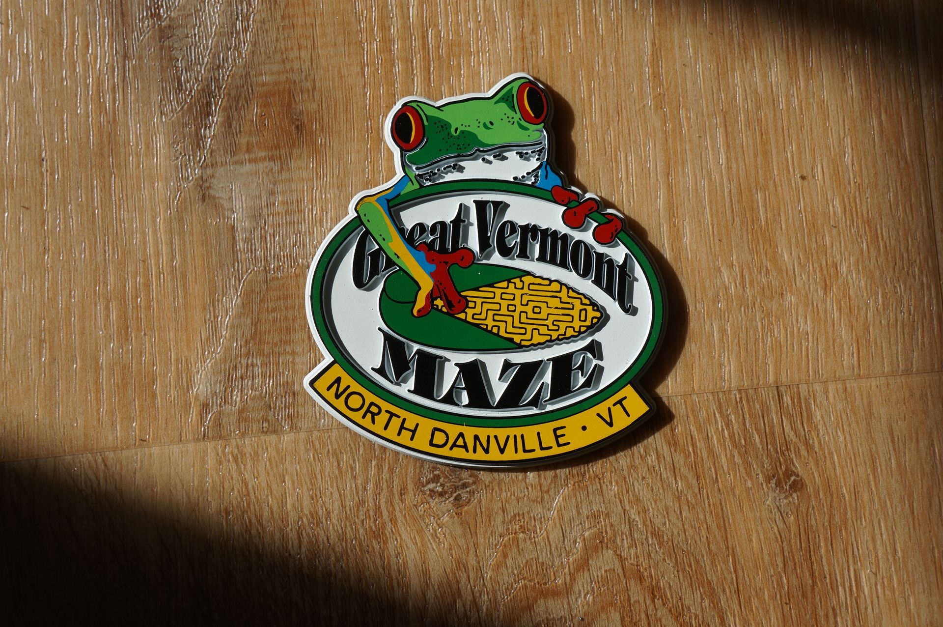 Frog Magnet from the Great Vermont Corn Maze