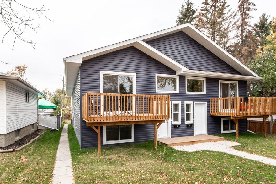 Warm family-owned rental home in a Central Alberta neighborhood