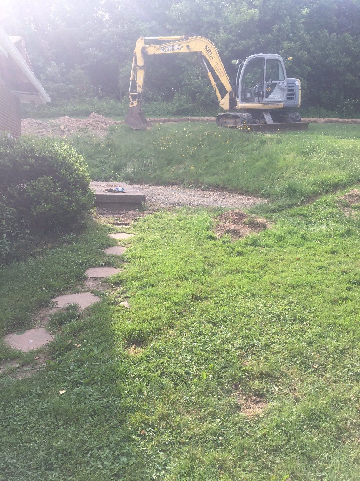 J Birds Retaining Wall Installation