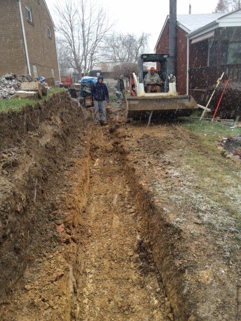 Retaining Wall Installation