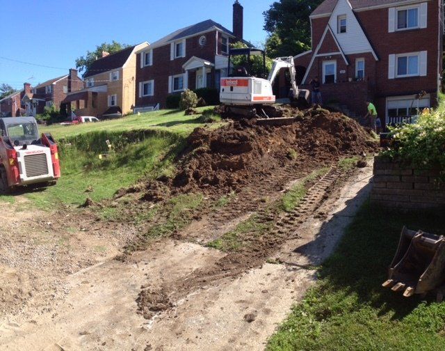 J Birds Retaining Wall South Hills