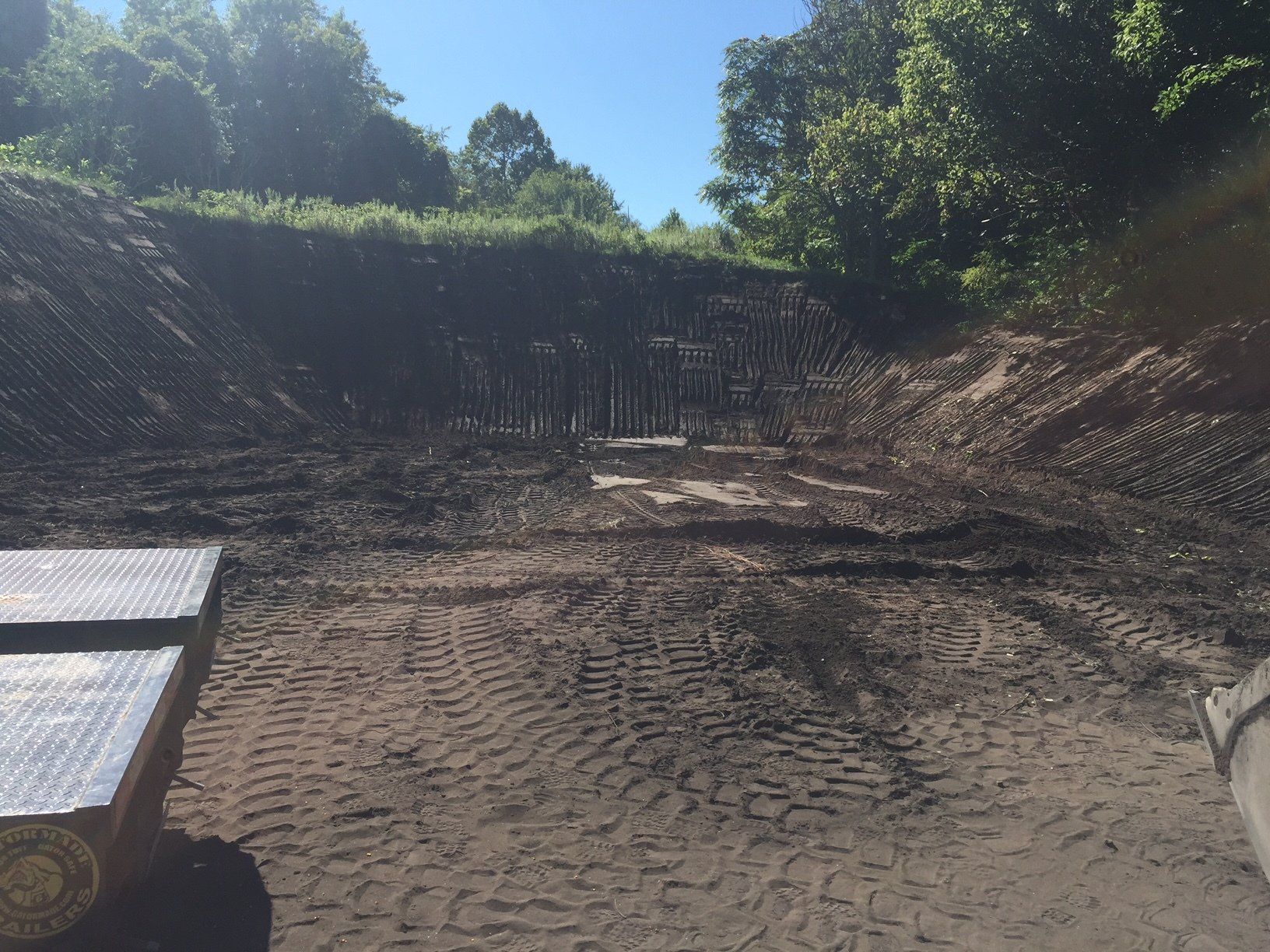 Retaining Wall Installation
