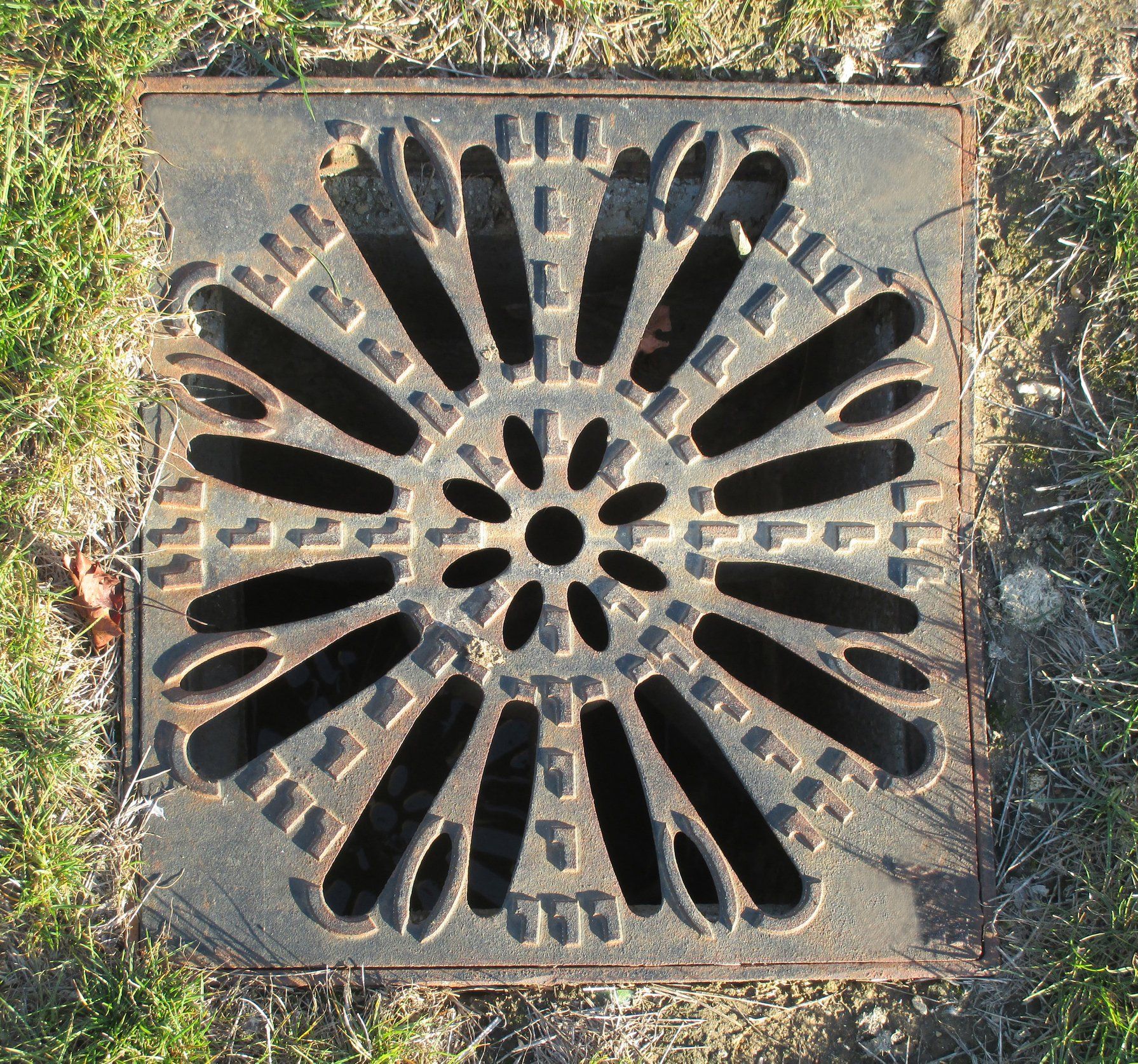 French Drain in Yard 