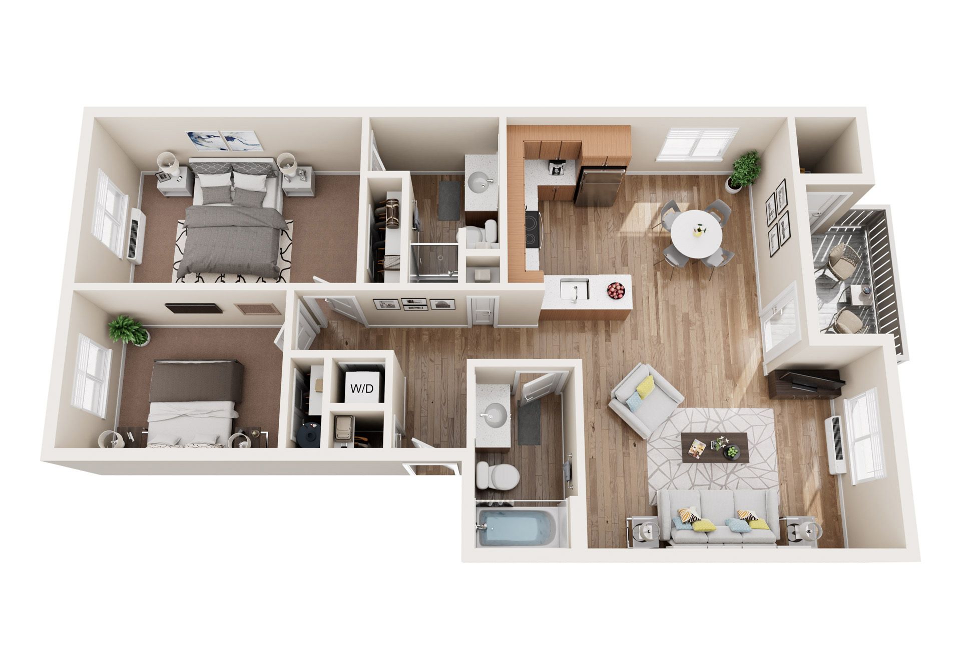 Autumn Woods 2x2 floorplan