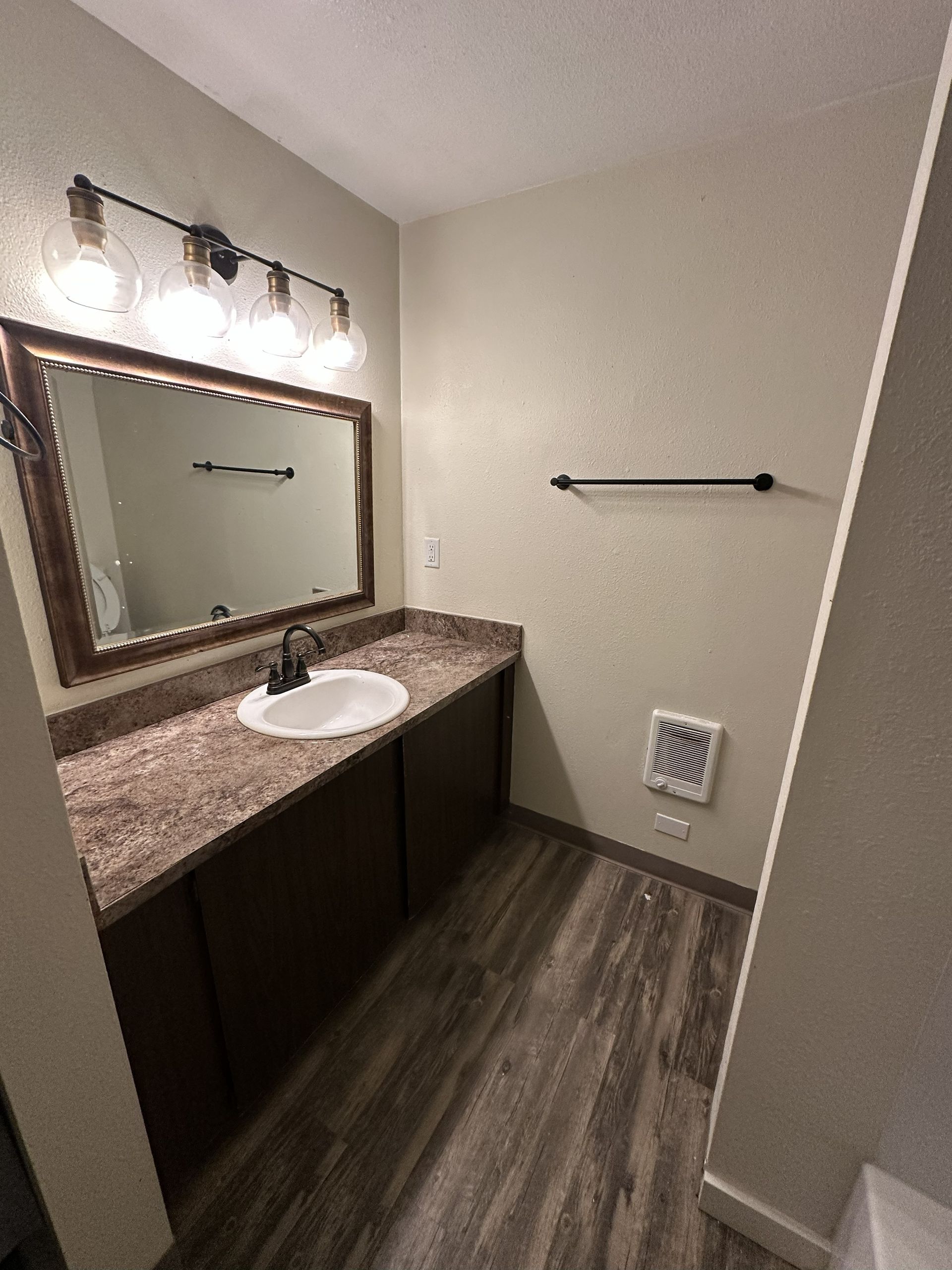 Elmwood Village indoor bathroom  photograph