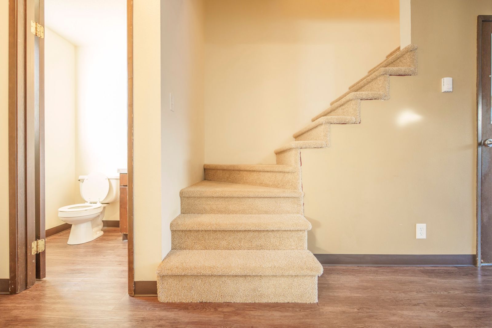 Monmouth Villas 2x1 interior stairs