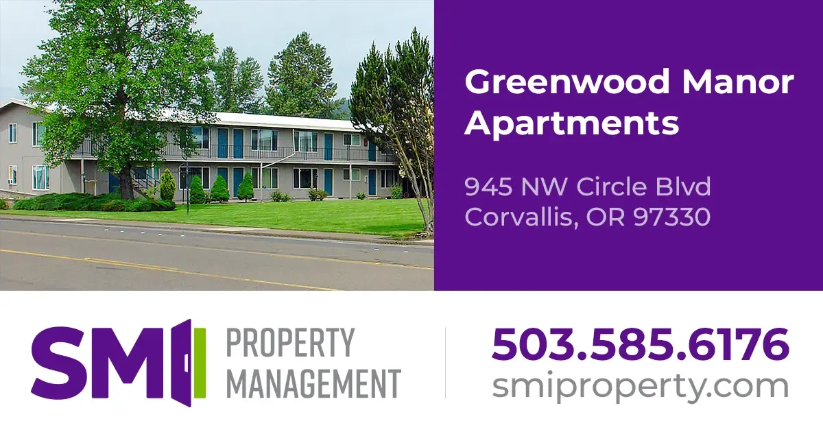 Greenwood Manor Apartments Corvallis OR SMI Property Management