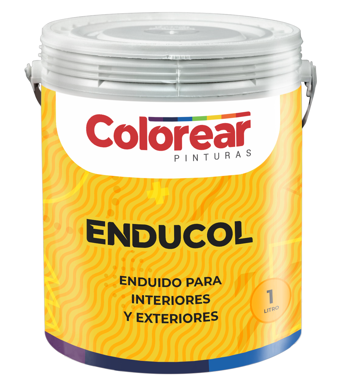 Paint can with 