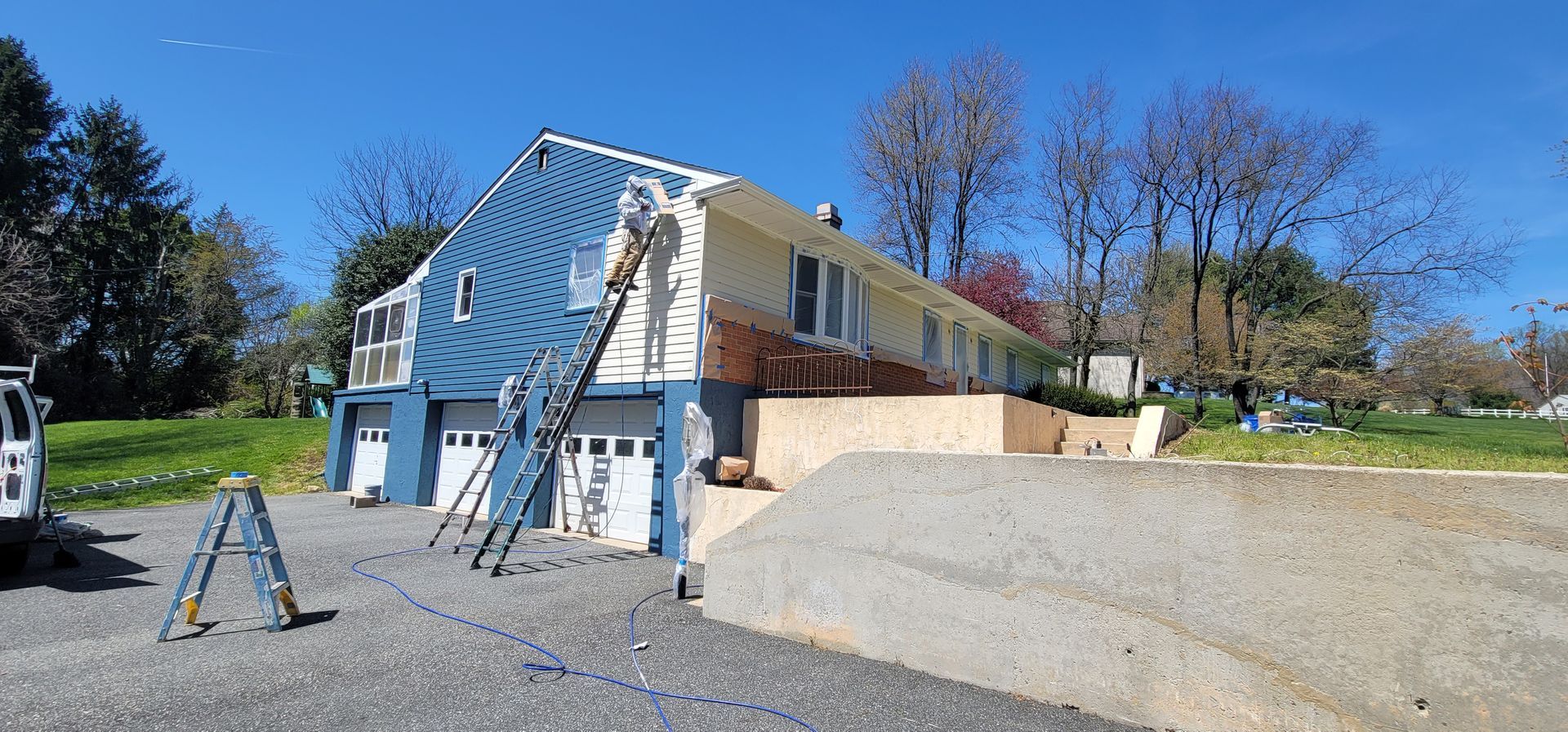 White Paint Cabinet — West Grove, PA — CRV Painting
