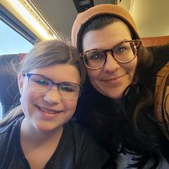 Merisa LePage and her daughter, Josie.