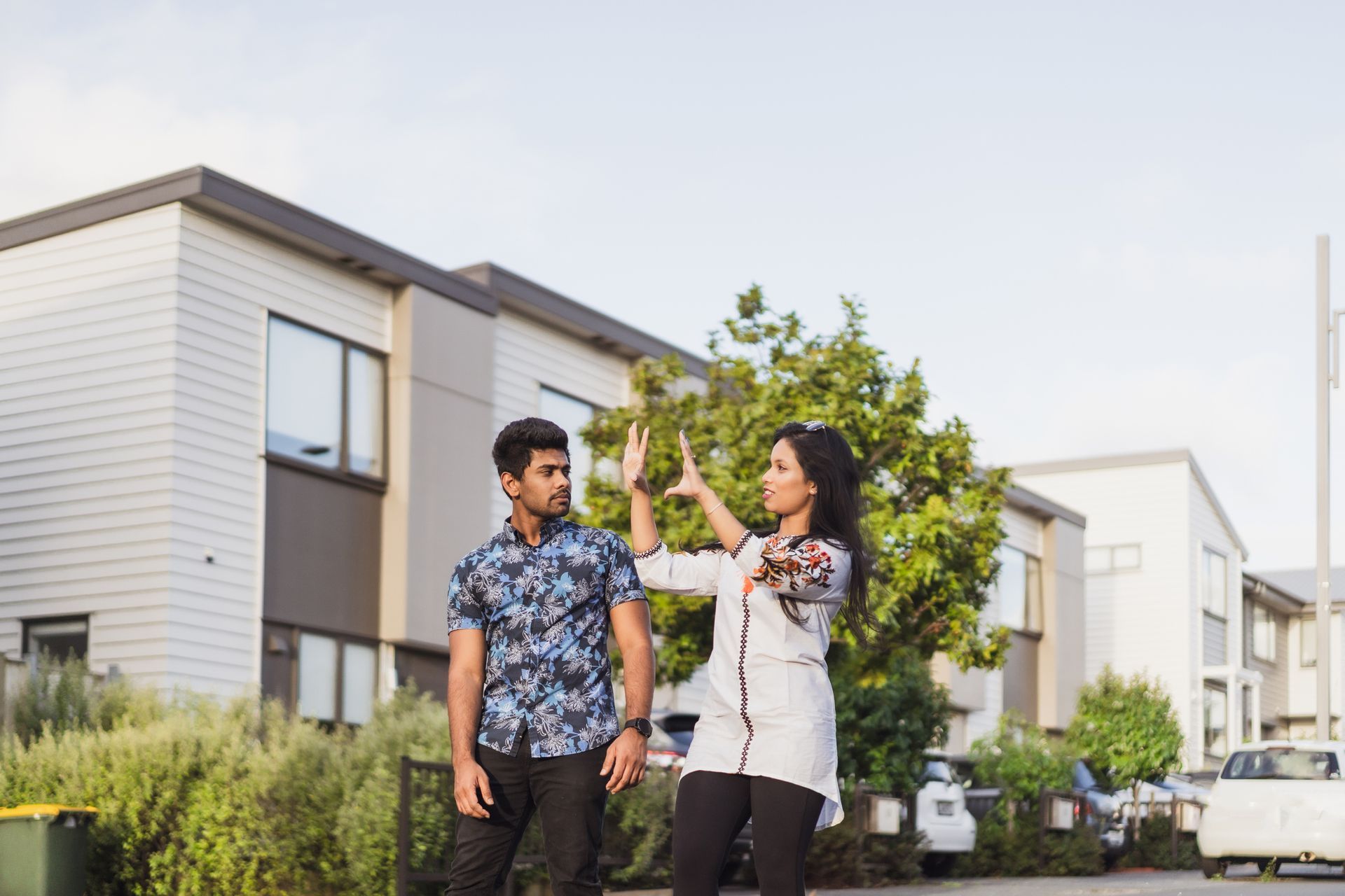 Couple Picturing Their House — Christchurch, NZ — Money For You Mortgages