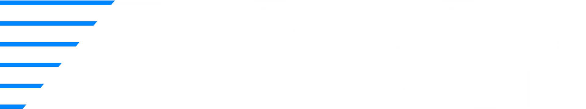 Barre orizzontali blu e grigie, probabilmente un indicatore di avanzamento o un elenco.