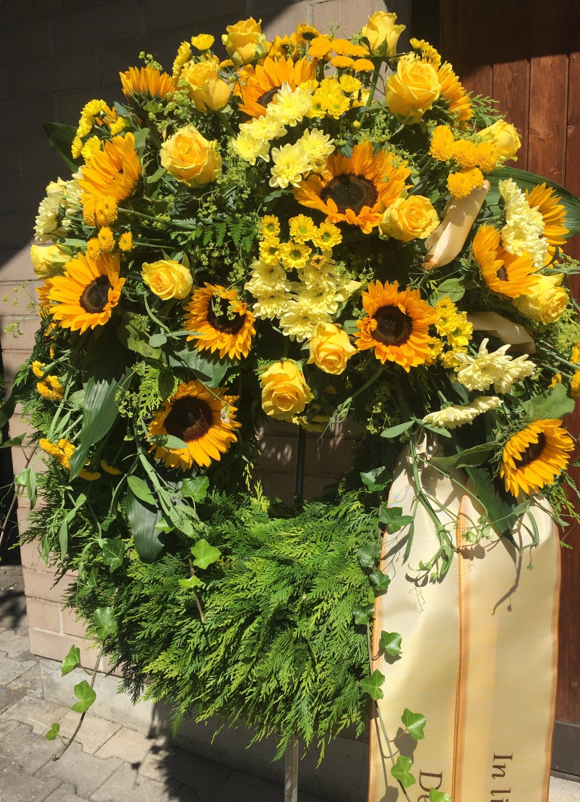 Strauß von Sonnenblumen
