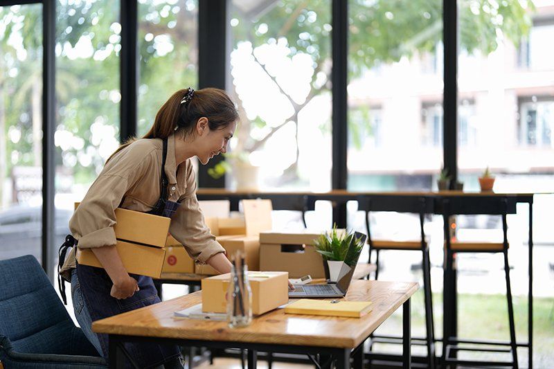 Woman With Small Business