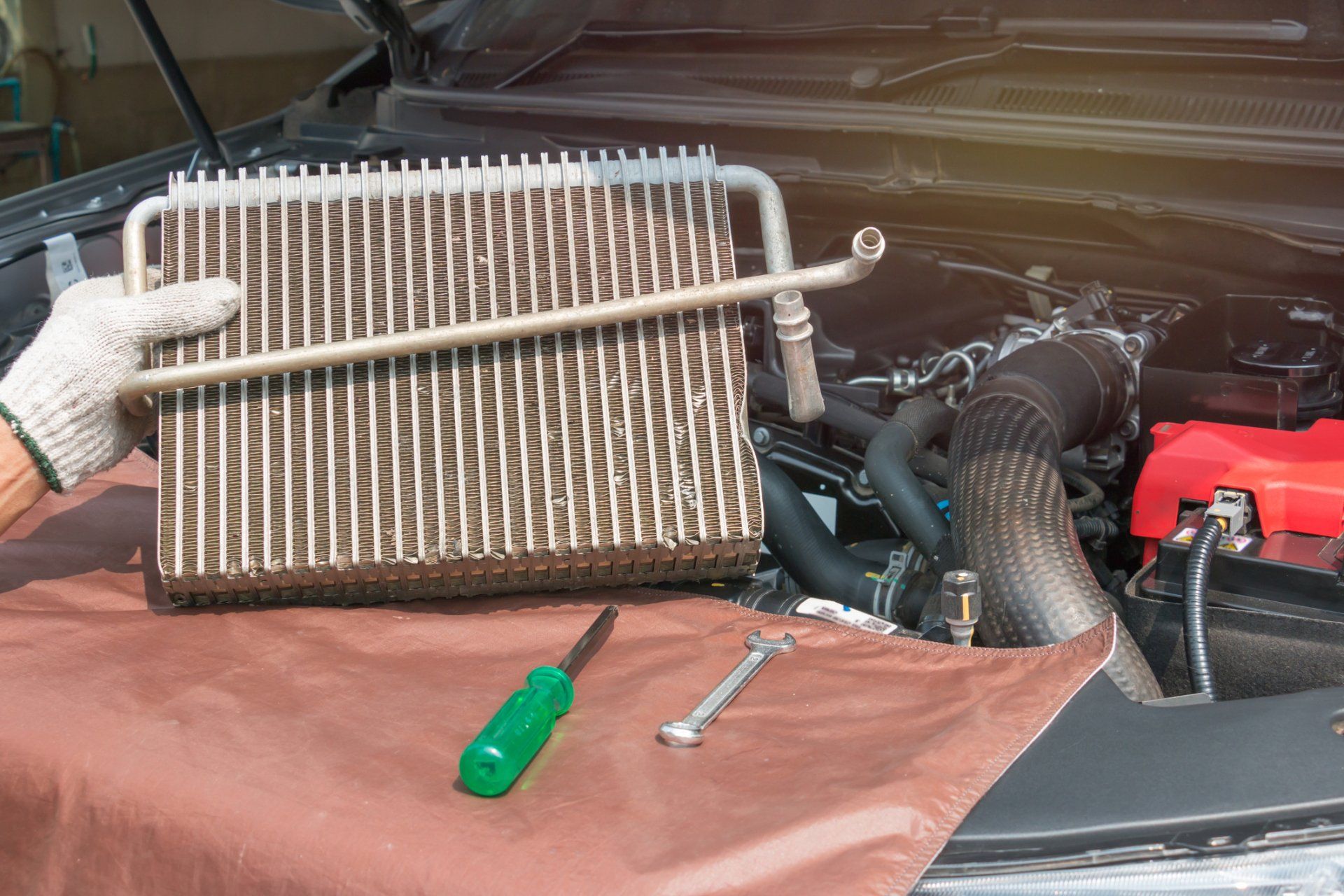 Car Air Conditioner Condenser — Miami, FL — Manny's Auto Service Inc
